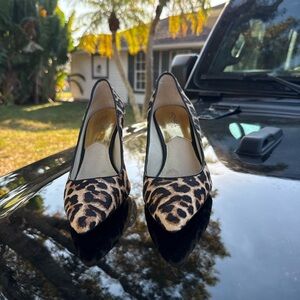 MK Leopard Print Women's Pumps